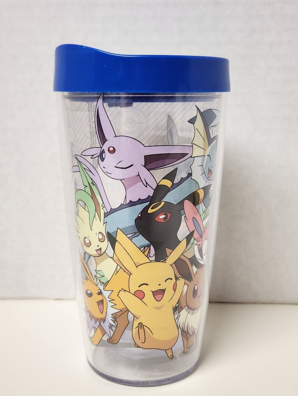 Pokémon Eeveelutions 16oz Travel Tumbler - Blue Lid
